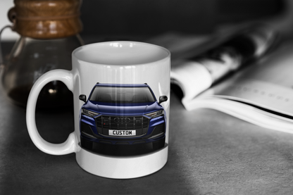 Personalised Audi SQ7 Black Edition Mug