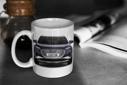 Personalised Audi Q4 e-tron S Line 40 Mug