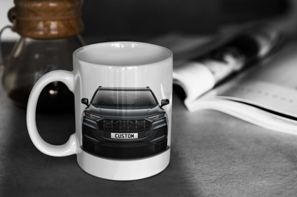 Personalised Audi SQ7 Black Edition Mug