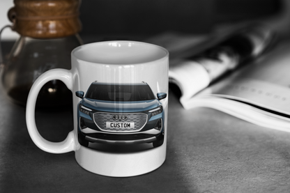 Personalised Audi Q4 e-tron S Line 40 Mug