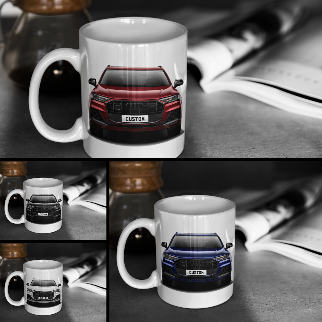 Personalised Audi Q7 TFSI e Vorsprung Mug