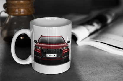 Personalised Audi Q7 TFSI e Vorsprung Mug