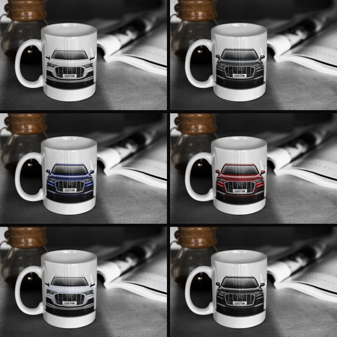 Personalised Audi Q7 TFSI e S-line Mug