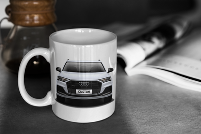 Personalised Audi Q7 TFSI e Black Edition Mug