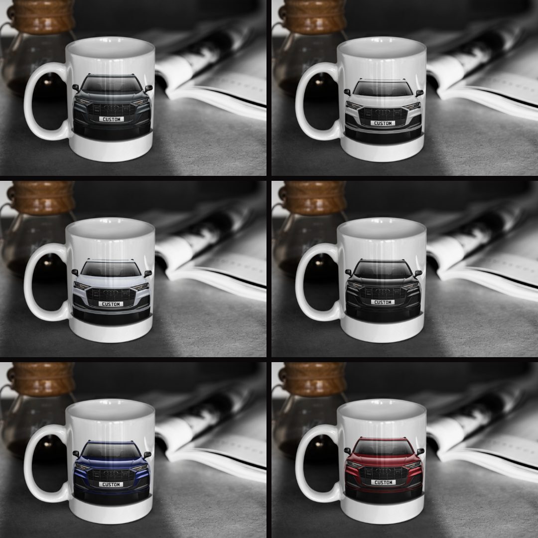 Personalised Audi Q7 Vorsprung Mug