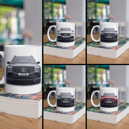 Personalised Mercedes GLS 63 4MATIC+ Night Edition Executive AMG Mug