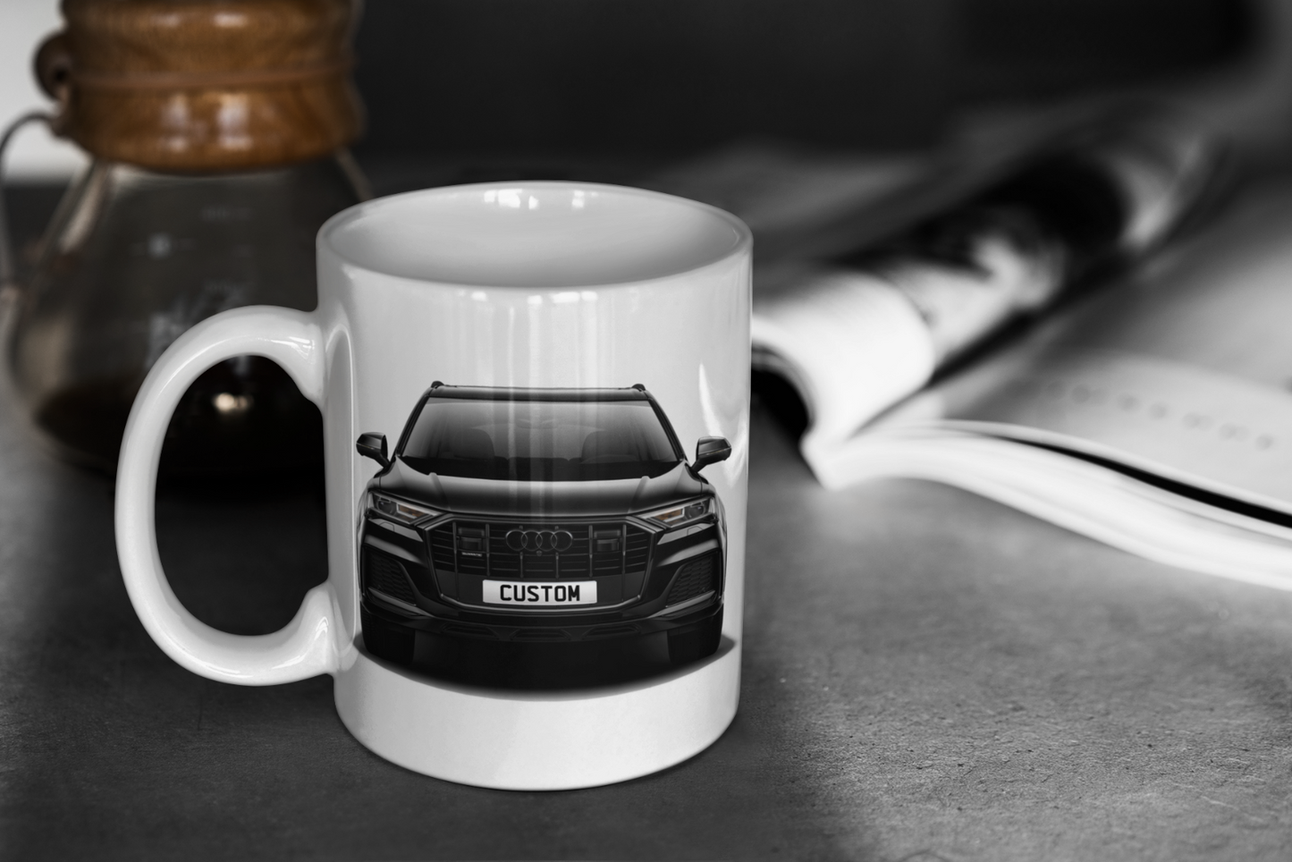 Personalised Audi Q7 Vorsprung Mug