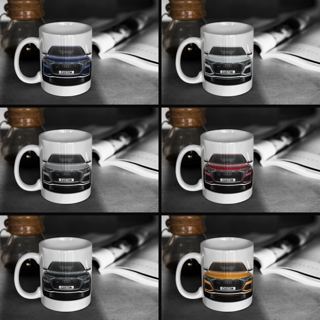 Personalised Audi RS Q8 Mug