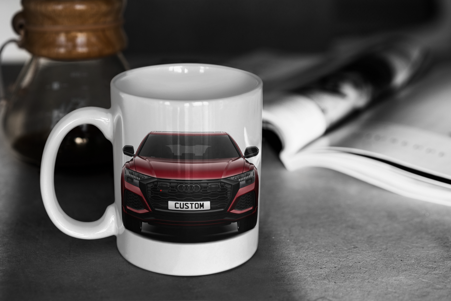 Personalised Audi RS Q8 Vorsprung Mug