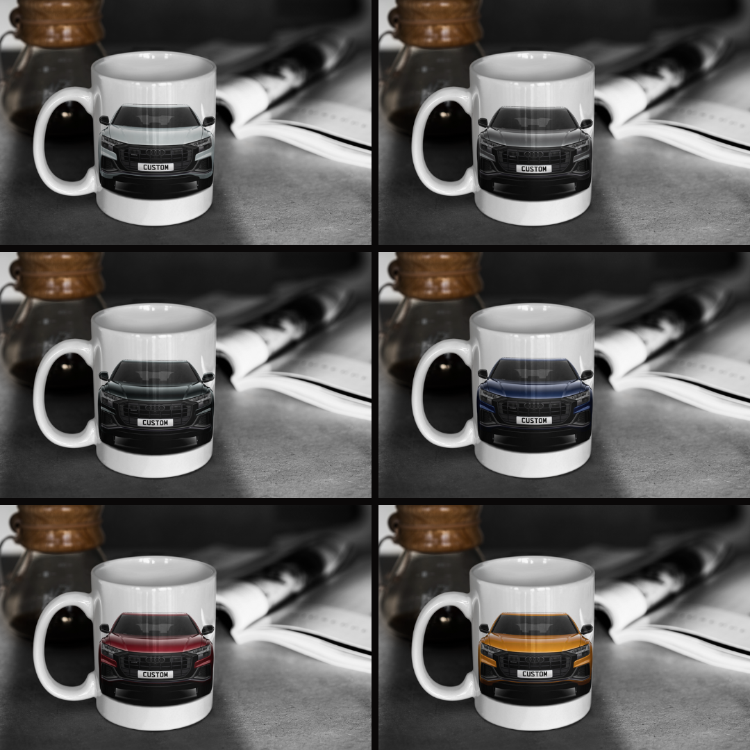 Personalised Audi Q8 TFSI e Vorsprung Mug