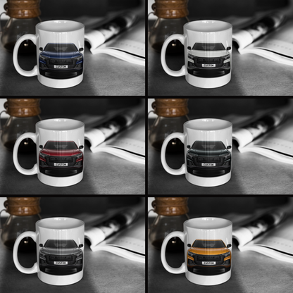 Personalised Audi Q8 Vorsprung Mug