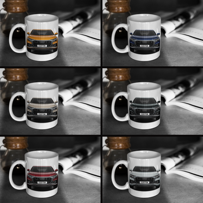 Personalised Audi Q8 S Line Mug