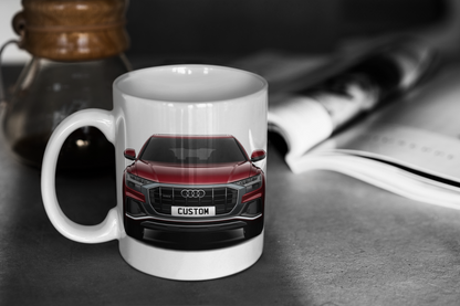 Personalised Audi Q8 S Line Mug