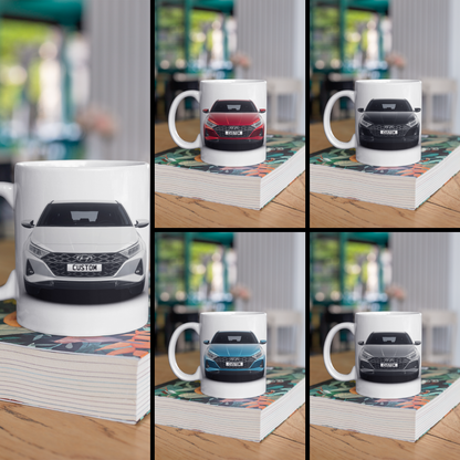 Personalised Hyundai i20 Premium Mug