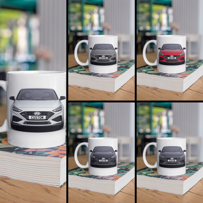 Personalised Hyundai i30 Fastback Mug