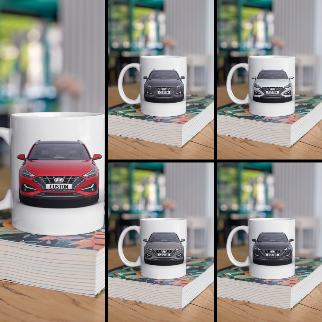 Personalised Hyundai i30 Tourer Mug