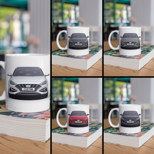 Personalised Hyundai i30 Mug