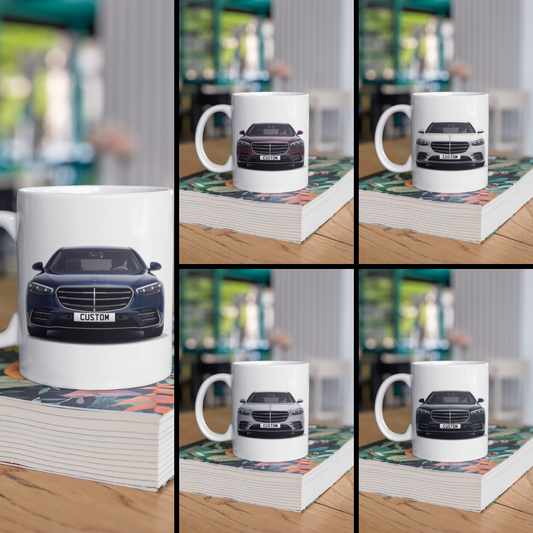 Personalised Mercedes S Class S500 4MATIC AMG Saloon Mug