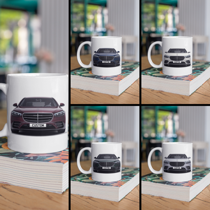 Personalised Mercedes S Class S350d AMG Saloon Mug