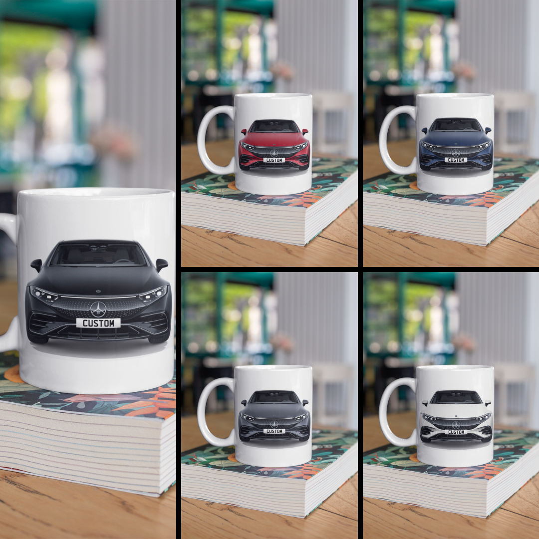 Personalised Mercedes EQS 450+ Premium Plus AMG Mug