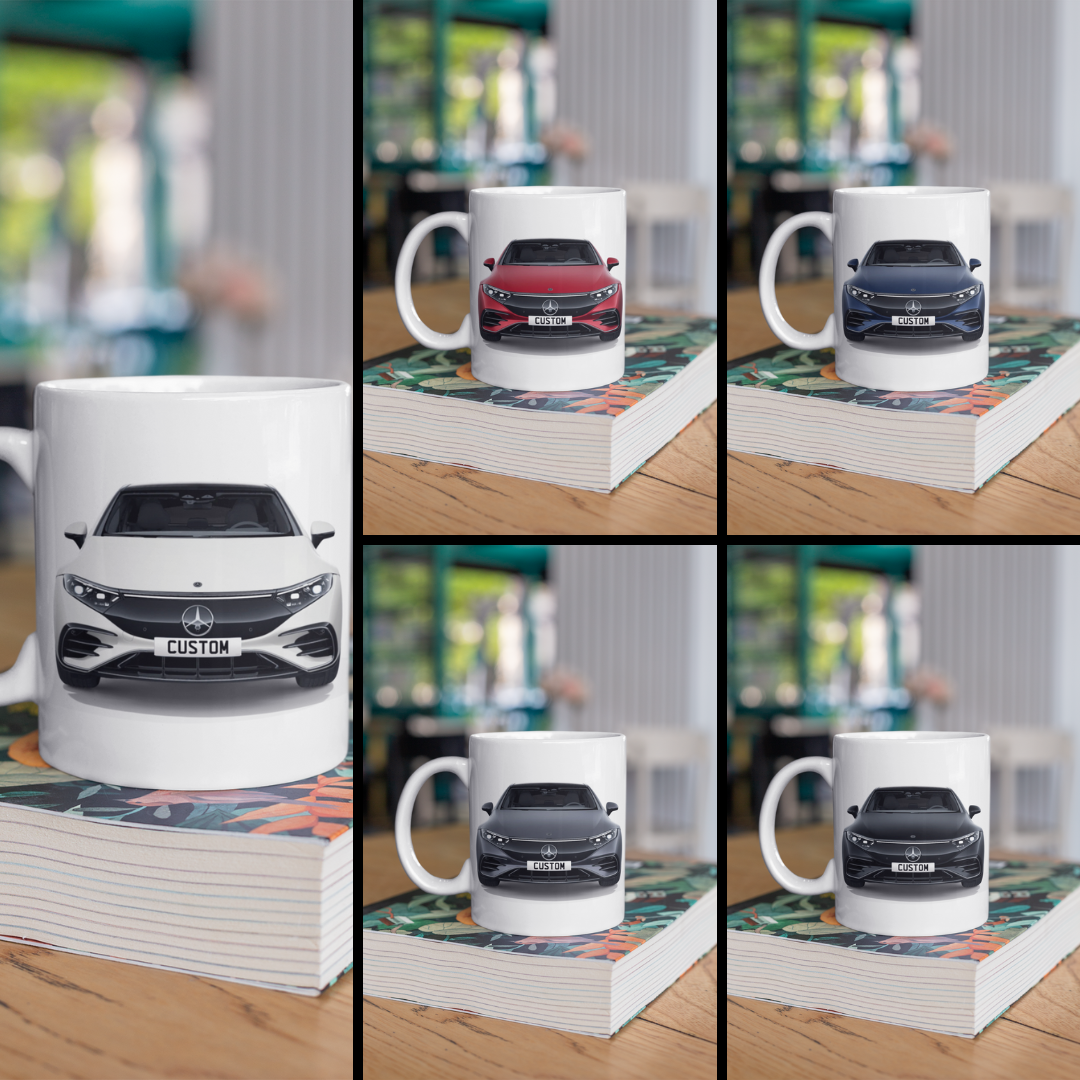 Personalised Mercedes EQS 450+ Premium AMG Mug