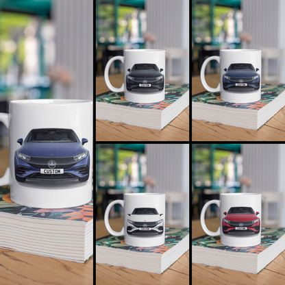 Personalised Mercedes EQS 450+ AMG Mug