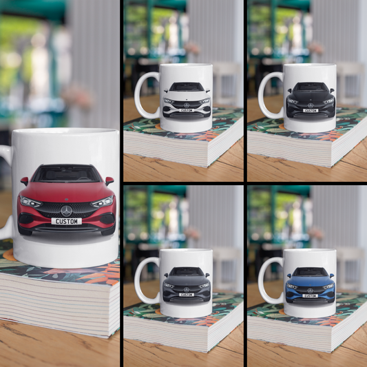 Personalised Mercedes EQE 300 Exclusive Luxury Mug