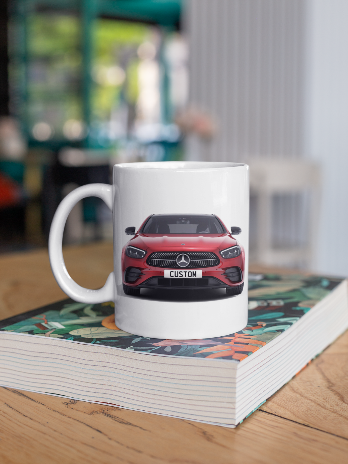 Personalised Mercedes E Class E450 4MATIC AMG Saloon Mug