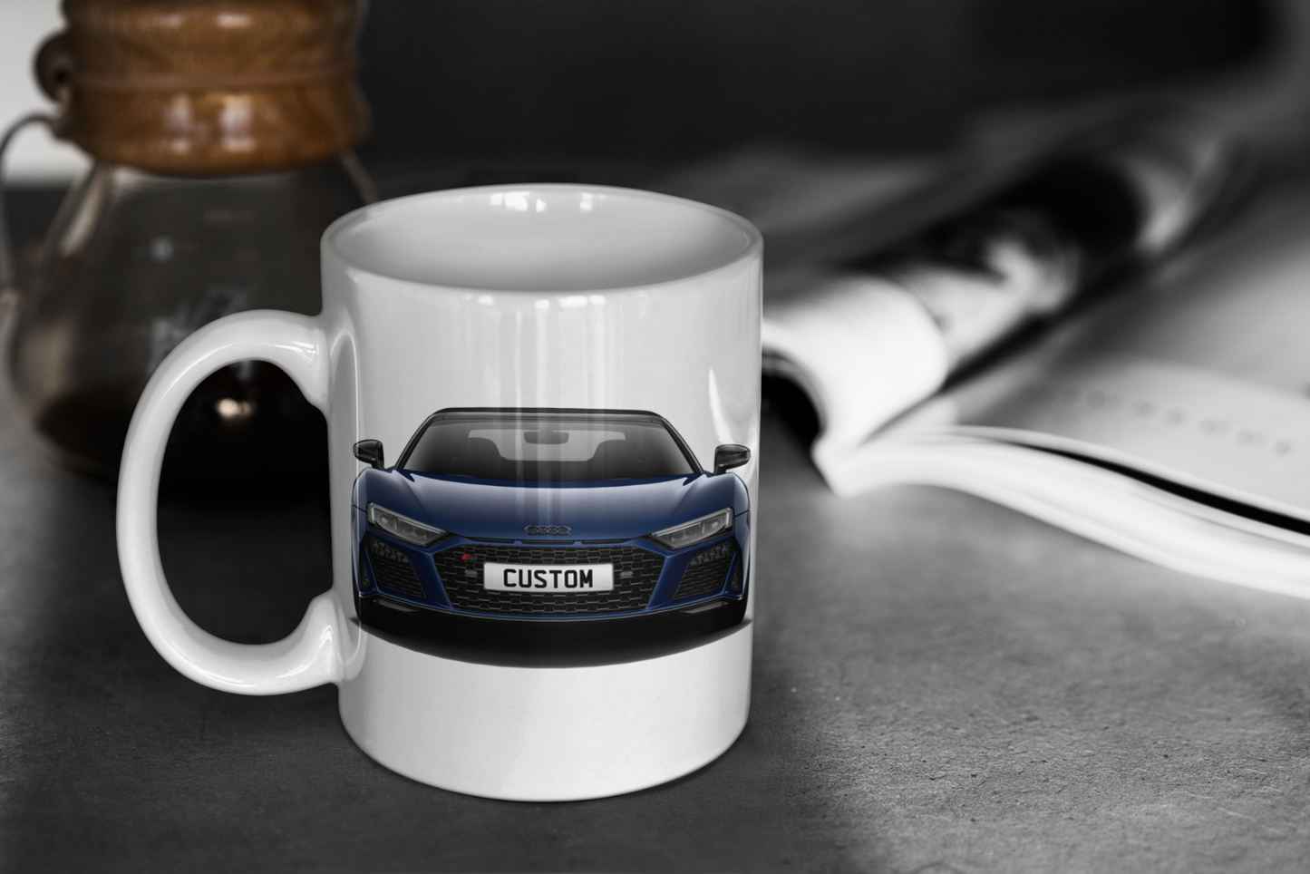 Personalised Audi R8 Spyder V10 Performance RWD Edition Mug