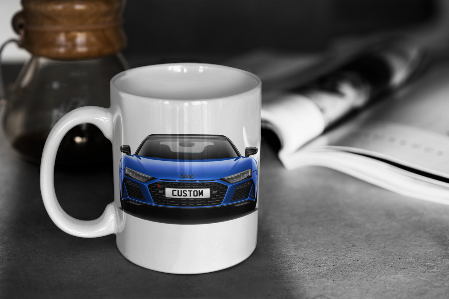 Personalised Audi R8 Spyder V10 Performance RWD Edition Mug