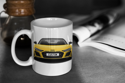 Personalised Audi R8 Spyder V10 Performance Quattro Edition Mug