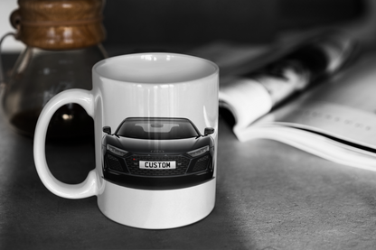 Personalised Audi R8 Spyder V10 Performance Quattro Edition Mug