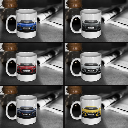 Personalised Audi R8 Coupe V10 Performance RWD Mug