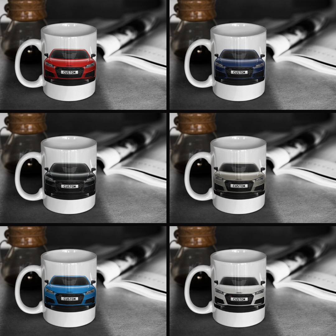 Personalised Audi TTS Coupe Vorsprung Mug