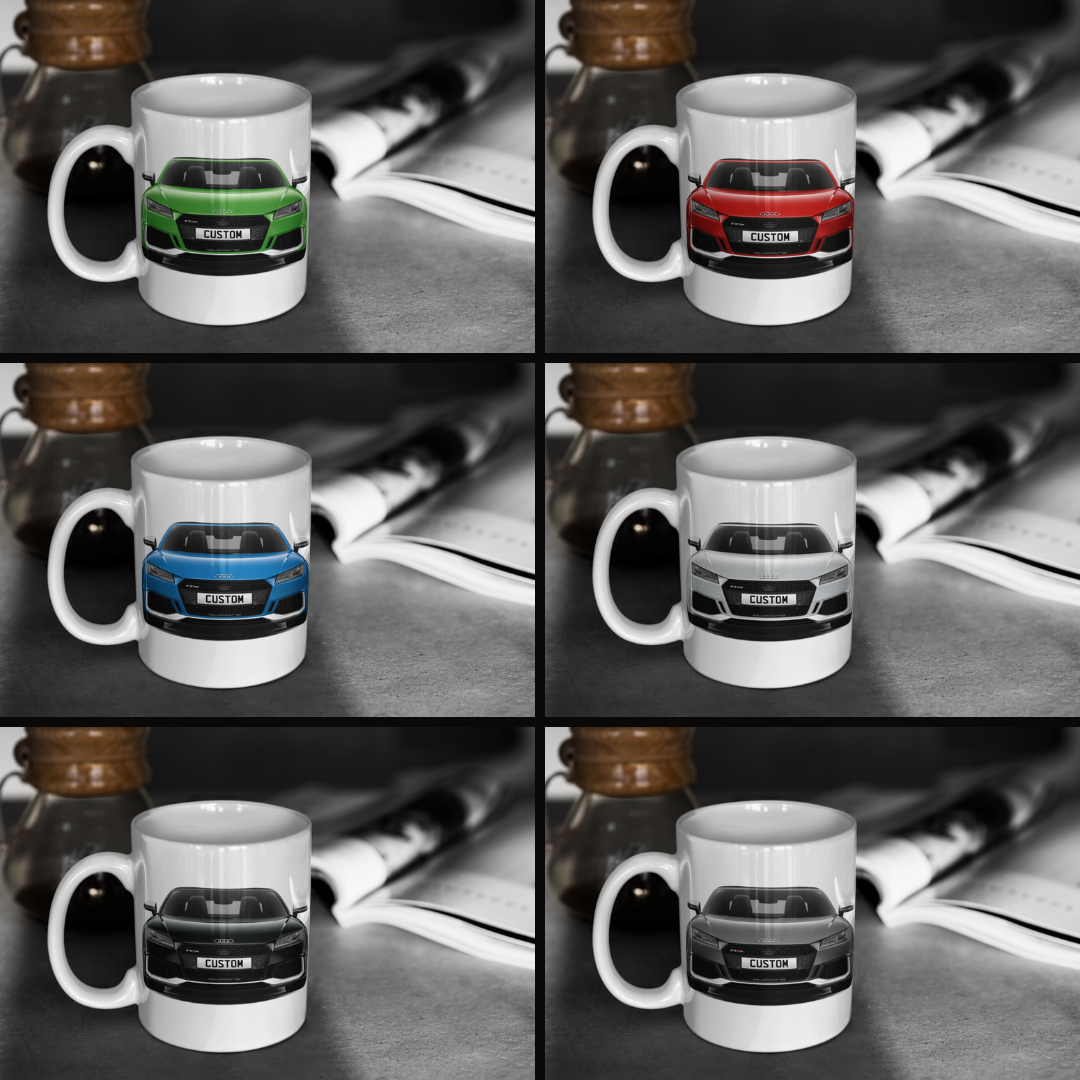 Personalised Audi TT RS Roadster Mug