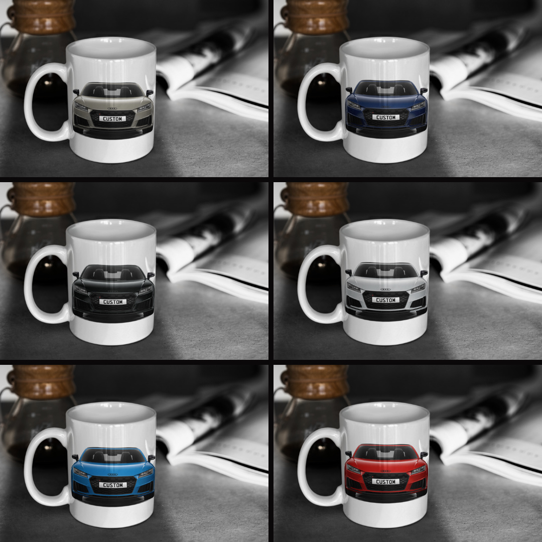 Personalised Audi TTS Roadster Vorsprung Mug