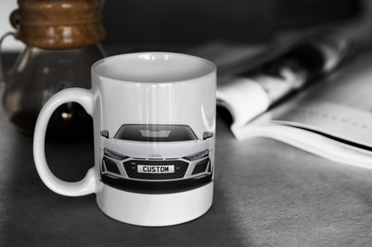 Personalised Audi R8 Coupe V10 Performance Quattro Mug