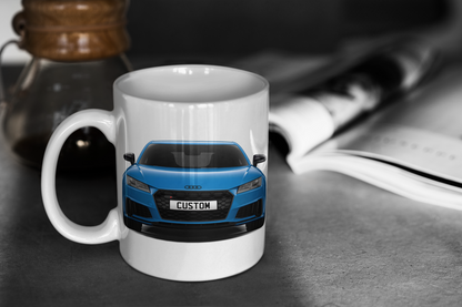 Personalised Audi TTS Coupe Black Edition Mug