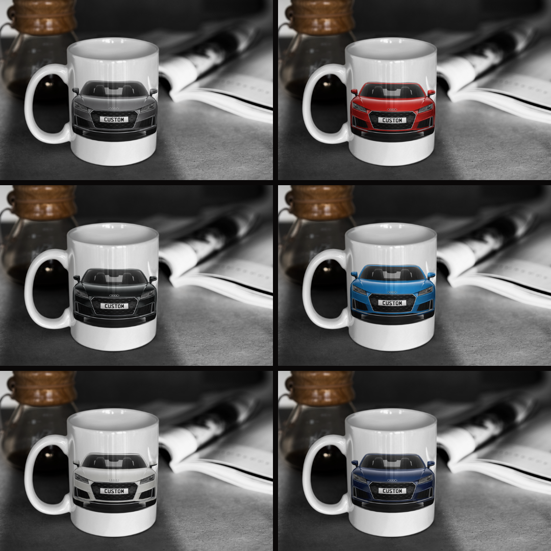 Personalised Audi TT Roadster S Line Mug