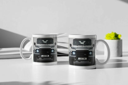 Personalised Land Rover Defender Mug