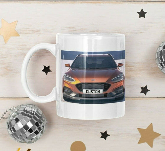 Personalised Ford Focus Estate Mug