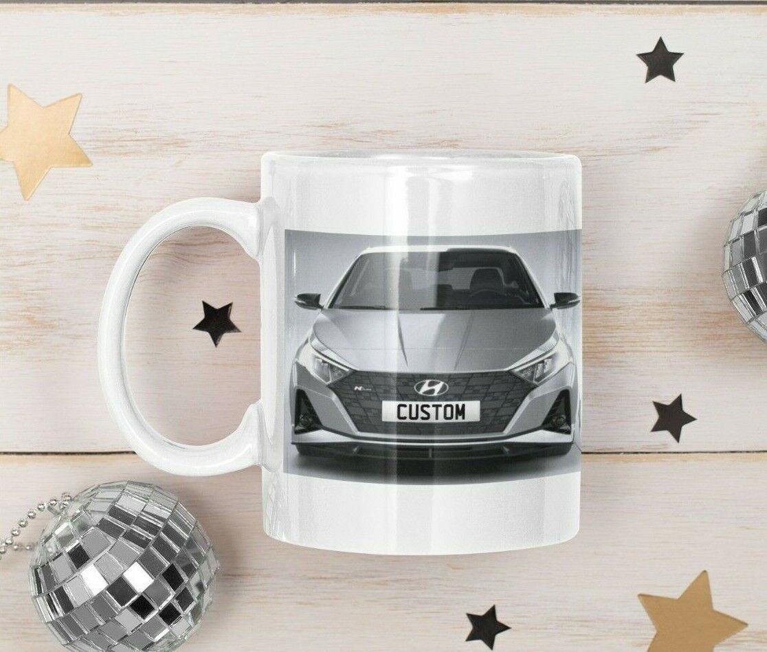 Personalised Hyundai i20 N Line Mug