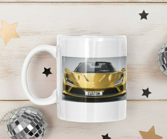 Personalised Ferrari F8 Spider Mug