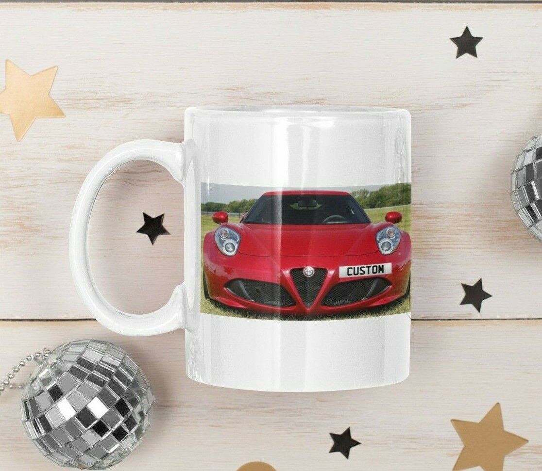 Personalised Alfa Romeo 4C Mug