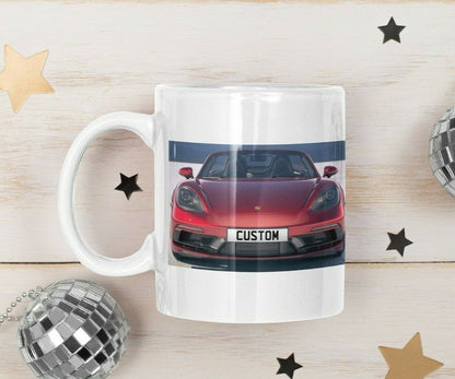 Personalised Porsche 718 Boxster GTS Mug