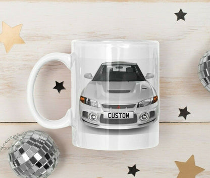 Personalised Mitsubishi Lancer Evo Mug