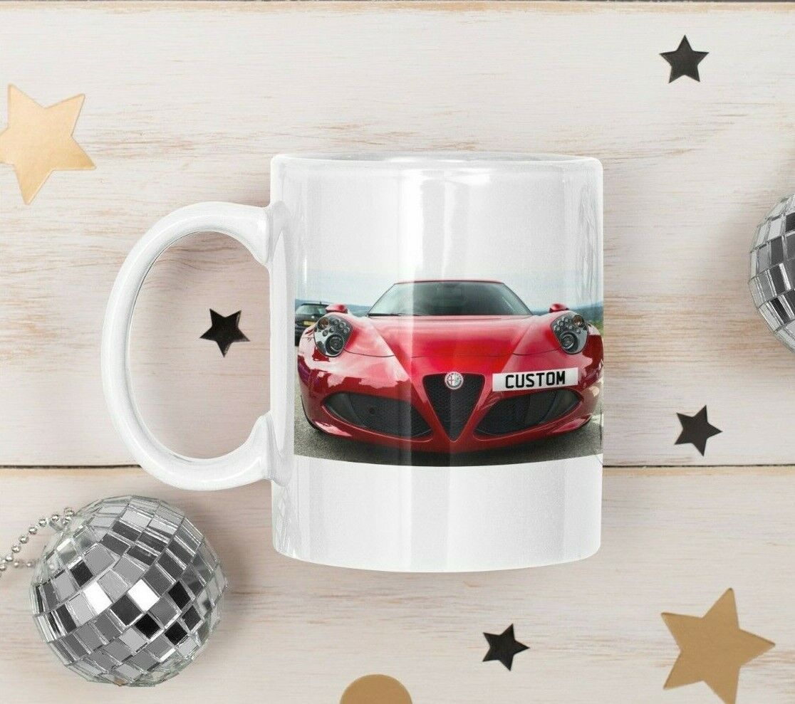 Personalised Alfa Romeo 4C Mug