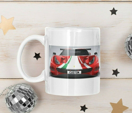 Personalised Ferrari 488 GT3 Evo Mug