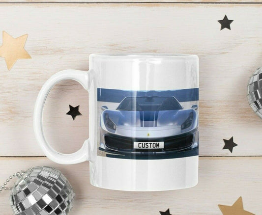 Personalised Ferrari 488 Pista Spider Mug