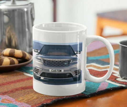 Personalised Land Rover Range Rover Velar Mug